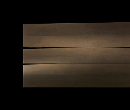 Massiva trämöbler möbler-bordsskiva K-bord italiensk design Henge