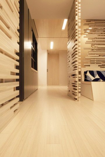innovativ-interiör-design-trä-installation