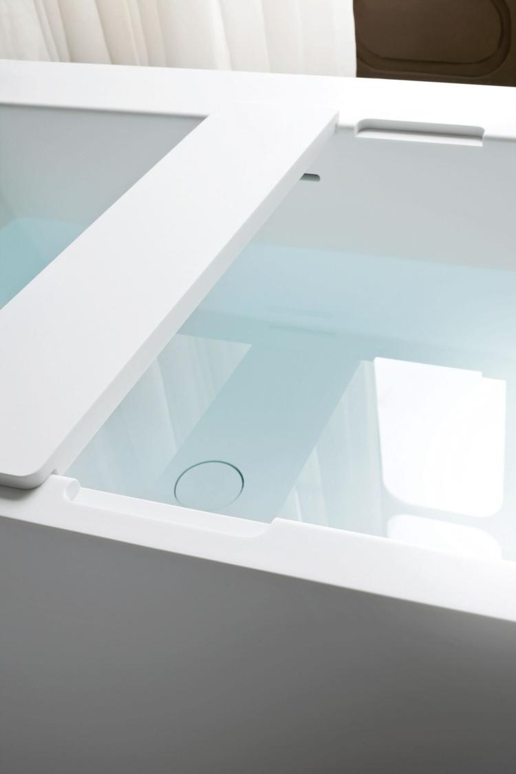 moderna badkar design ergonomi badrumsmöbler