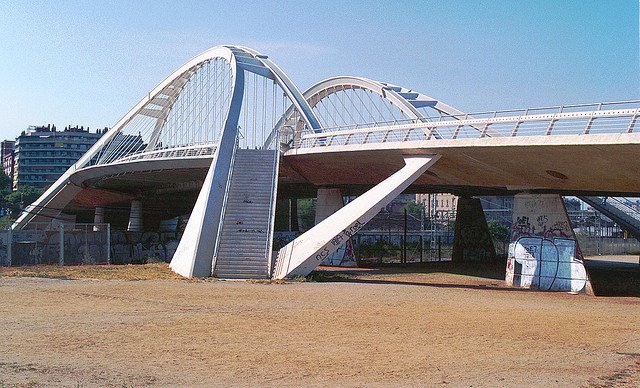 Bach de Roda -bron av Santiago Calatrava