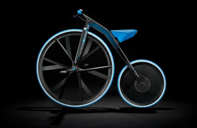 Pedelec BASF E-cykel Lågt underhållande däckdesign, batteri, avtagbar sadel
