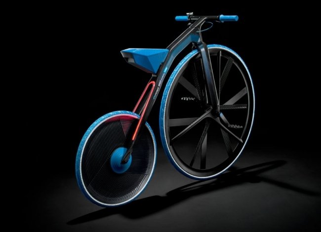 Velocipede Pierre Michaux Design omtolkade cykelelektriska koncept 1865