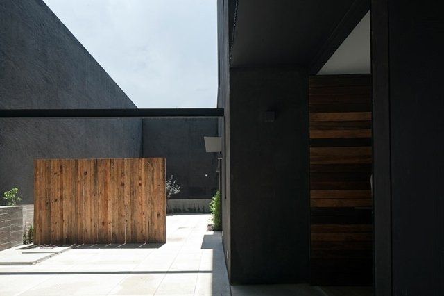Arkitektur minimalistisk stil nya byggnadsprojekt designidéer