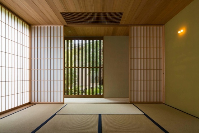 japansk stil shoji dörrar papper rumsdelare idéer