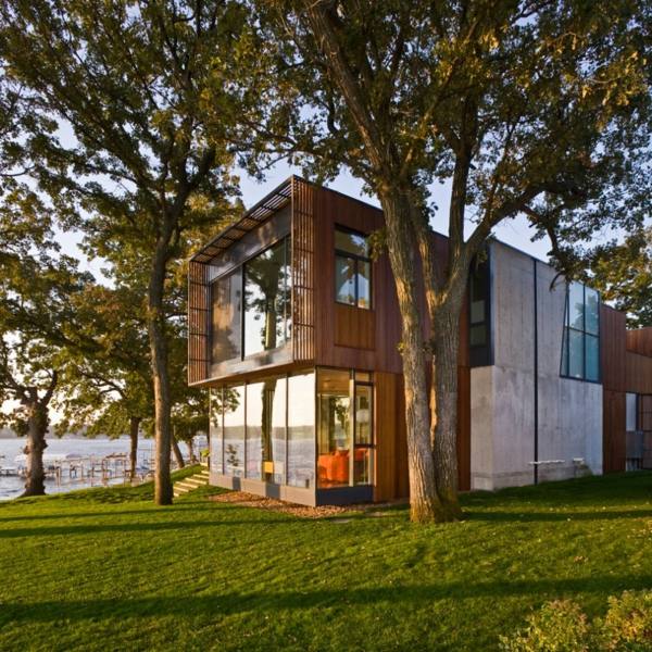 modernt minimalistiskt hus
