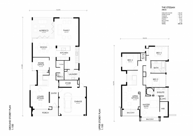 The-Etesian-Luxury-House-Australia-Floor plans-Room layout
