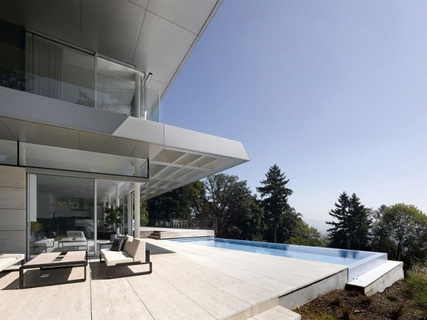 modern husdesign med panoramautsikt lounge