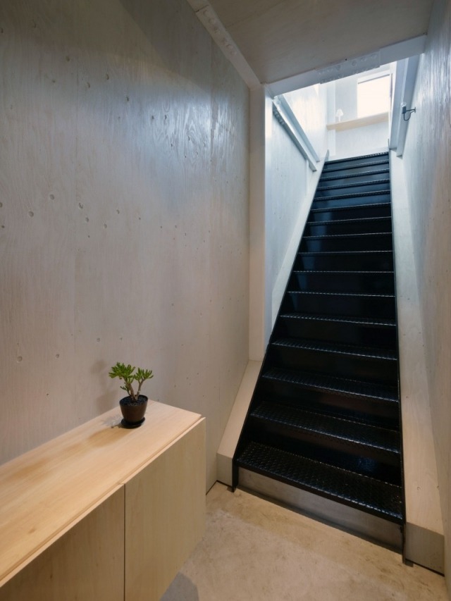 hus japan trappor källare trä byrå