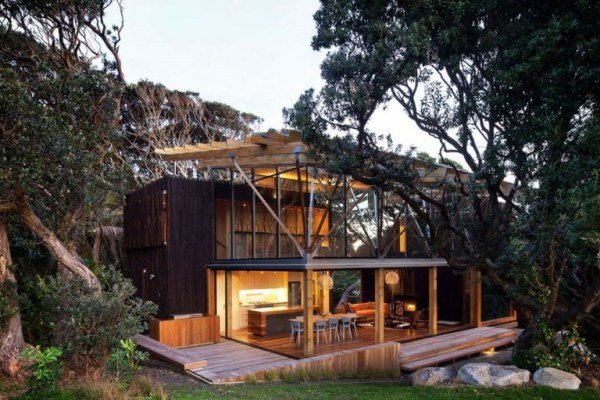 Bygga ett trähus-Nya Zeelands arkitektur