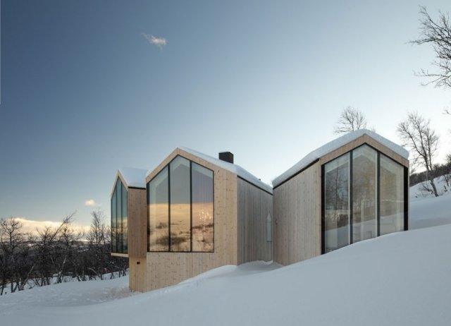 modernt hus med bergsutsikt-delad utsikt-reiulf ramstad