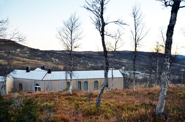 traditionellt hus gaveltak norsk arkitektur