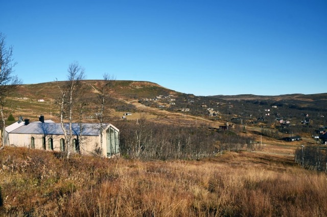 modernt hus-i landet-norge trä ytterbeklädnad