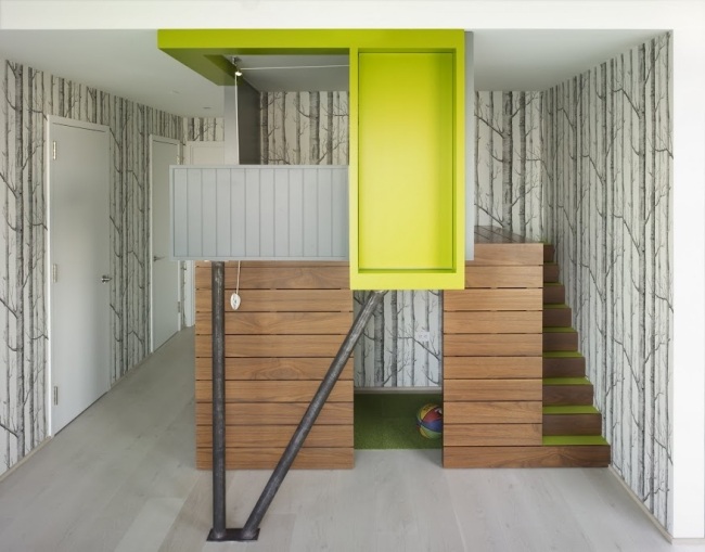 Barnhus till modern lägenhetinredning i ljusa färger