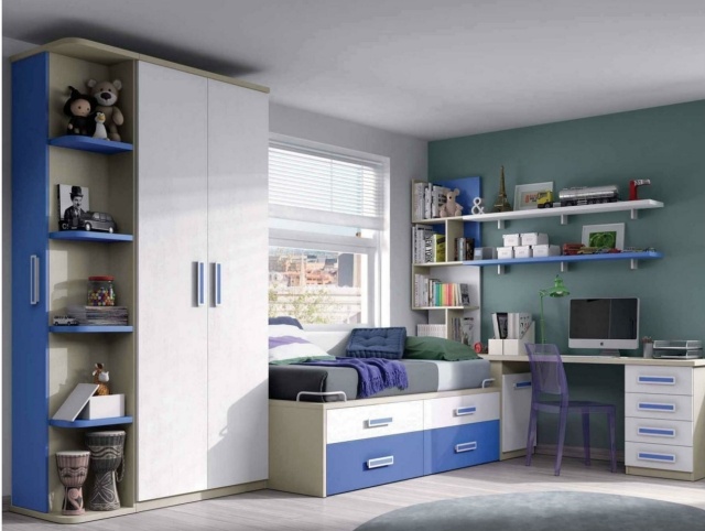 modern-barn-rum-pojke-möbler-vit-blå-kombination