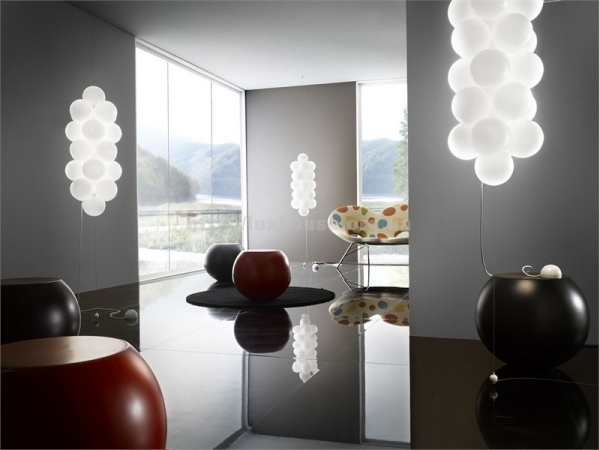 Ballongliknande lysande höjddesigner Modern inredningsbelysning minimalistisk