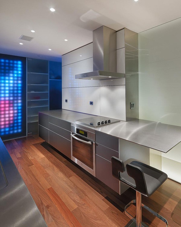 Modern lägenhet i köket i San Francisco