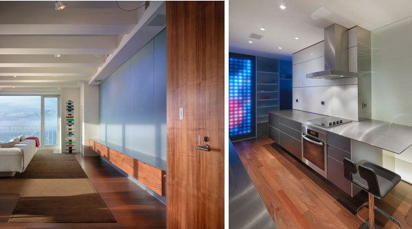 Modern lägenhet i köket i San Francisco