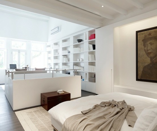 modern minimalistisk inredning - vardagsrum