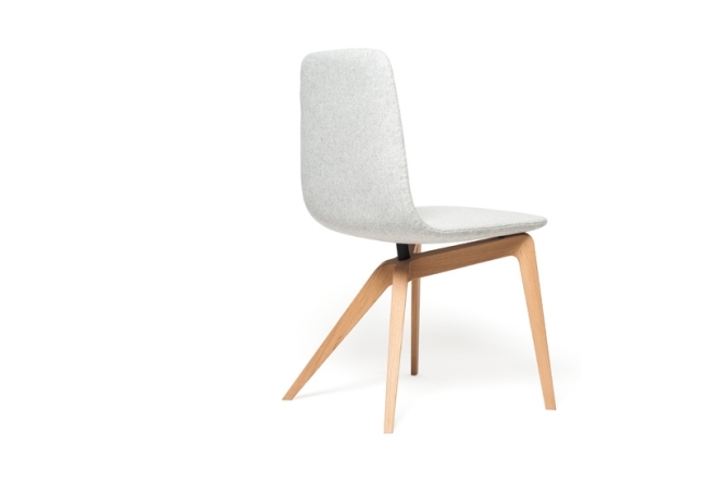 stol grå modern möbeldesign av duchaufourlawrance