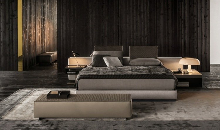 säng-sovrum-yang-minotti-italiensk-design-pall-lampor