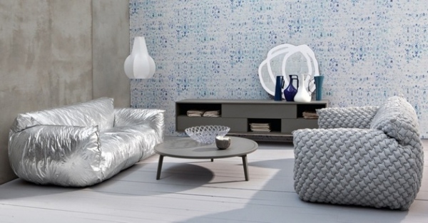 samling design soffa klädsel möbler italienska moderna snygga