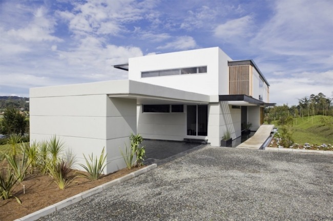 Antioquia hus modern arkitektur carlos molina