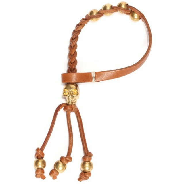 Modesmycken-läderarmband-metallelement