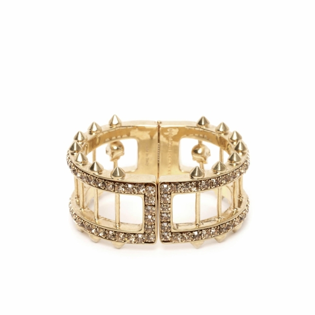 Armband-med-kristall-bar-guldfärg
