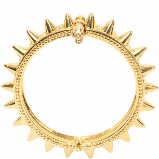 Bangle-with-prick-gold-color