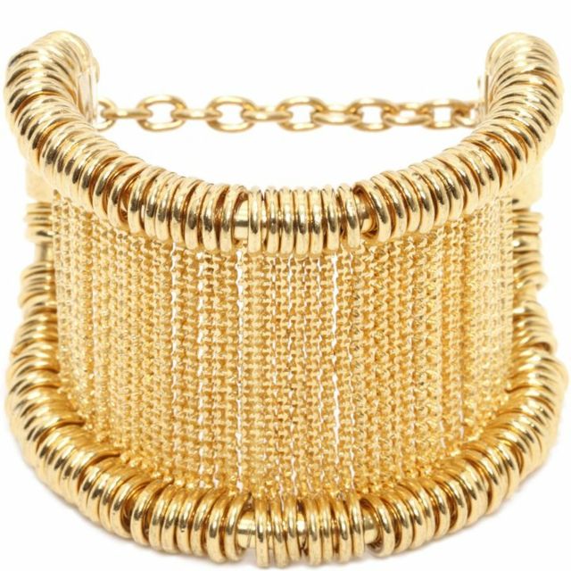 Manschettarmband-guld färgbrett