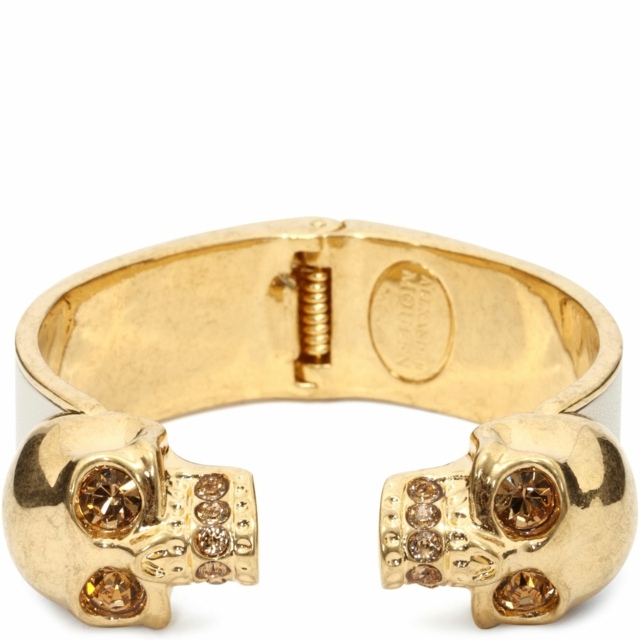 Manschettarmband guldglans kostymsmycken