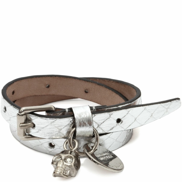 Armbanddräktsmycken McQueen silverfärg