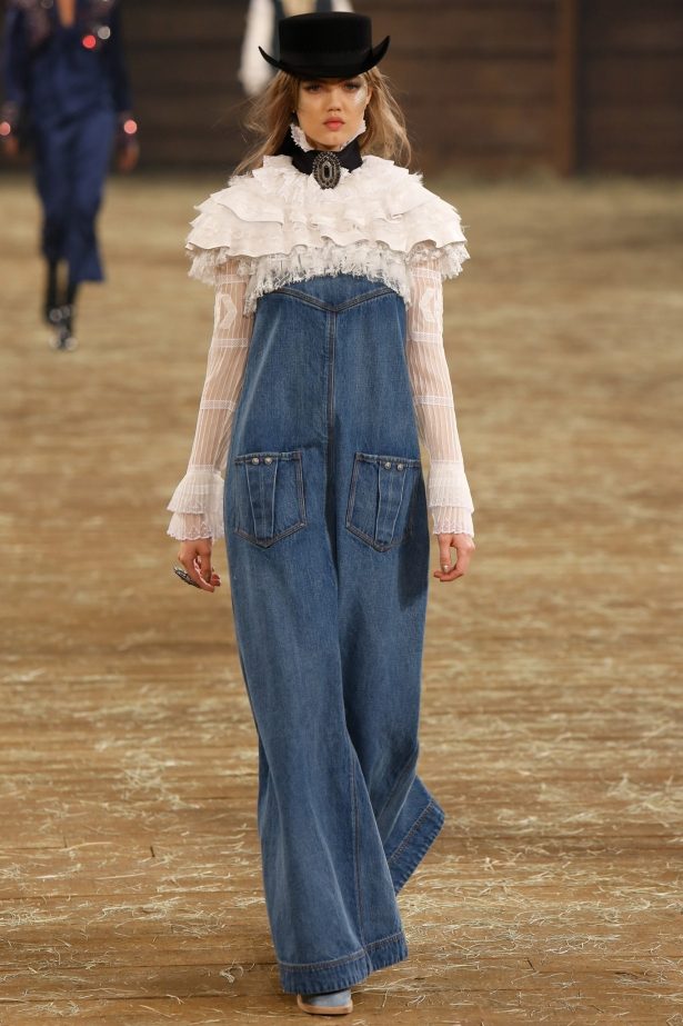 Chanel trender 2014 denim klänning blus