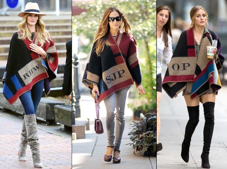 Fashion-Trends-2015-Poncho-Outfit-Stars-Wear-Jeans-Leggings