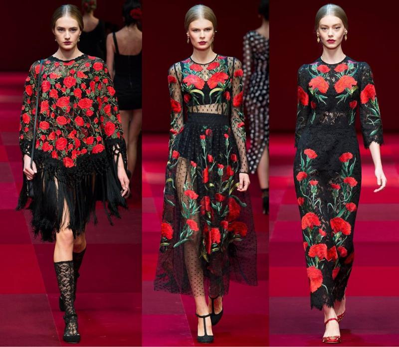 Modetrender-vår-sommar-2015-fest-klänningar-Dolce-Gabbana