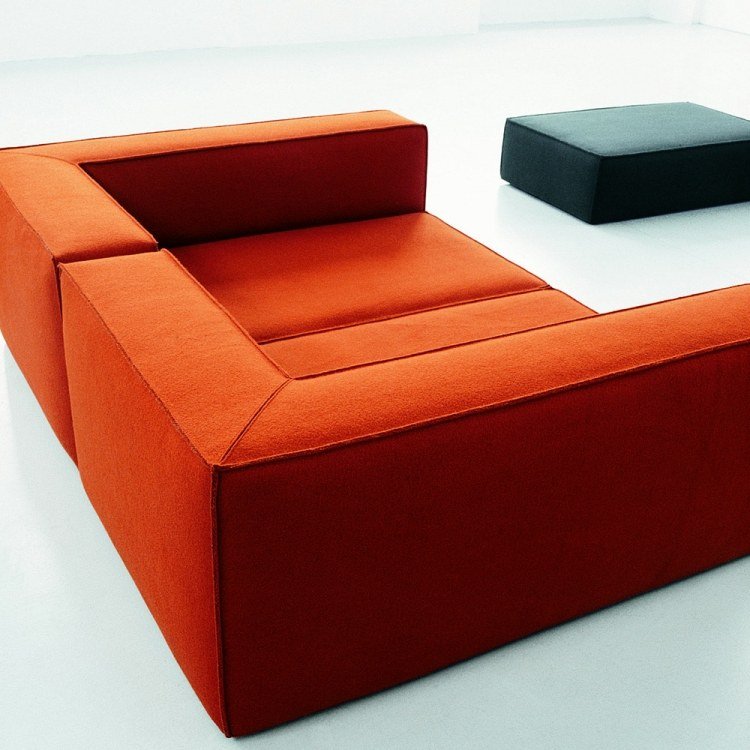 modulär soffa -design-design-moduler-sittplats-klädsel-modern-fåtölj