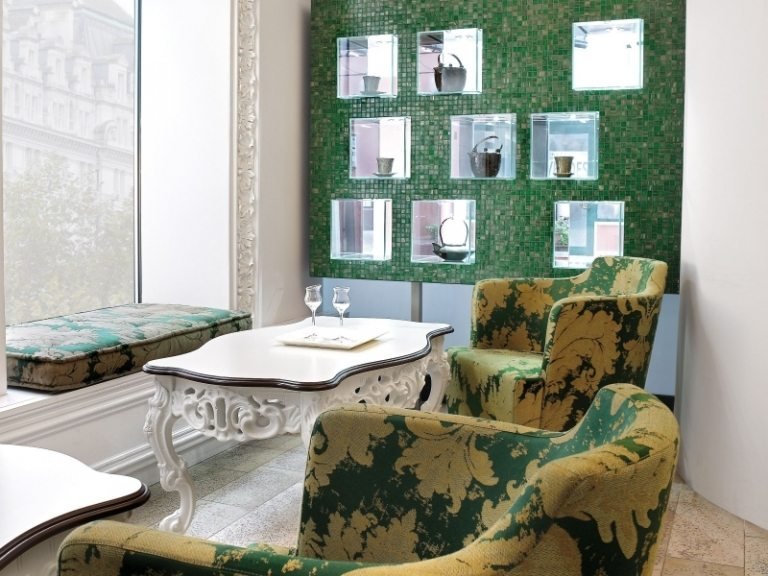 Mosaik-kakel-grönt-vardagsrum-vardags-idéer-traditionellt