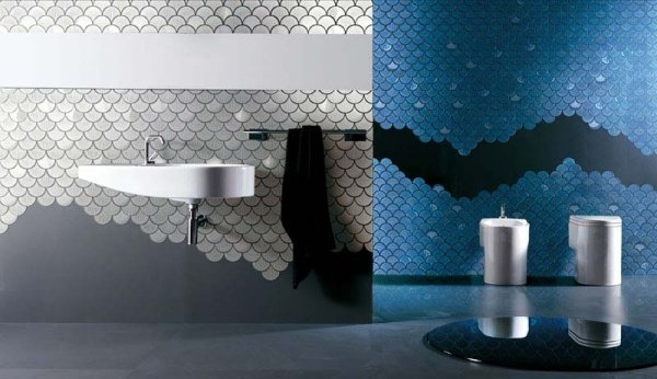 Mosaikplattor fiskmotiv-Vetrovivo Design