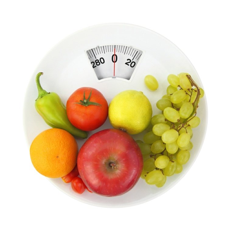 motivation-att-gå ner i vikt-frukt-grönsaker-personlig-skala-diet-stick det ut