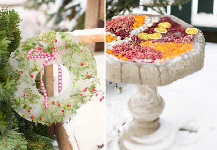 Färgad-is-dekoration-is-krans-bär-frukt-blad-grenar-trädgård-vinter