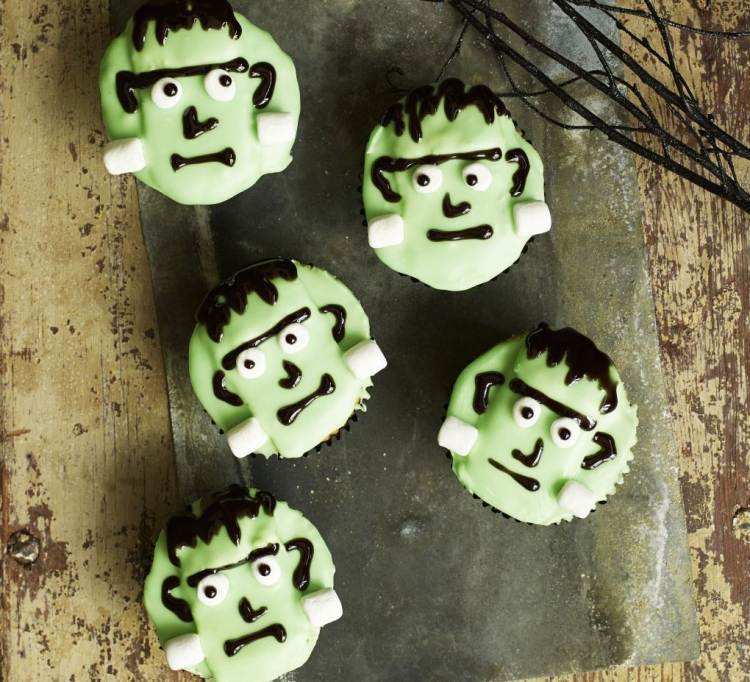 muffins-idéer-frankenstein-lurch-family-addams-zombie