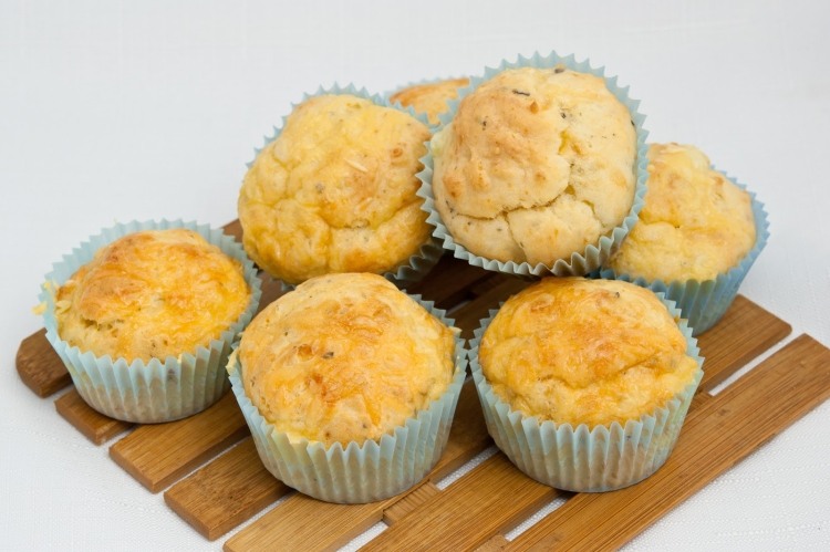 Muffins med ostrecept-sorter-Schimmelkaese-Emmentaler-Gouda