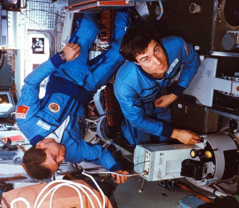 Upplösning av Sovjetunionens kosmonaut glömd i rymden