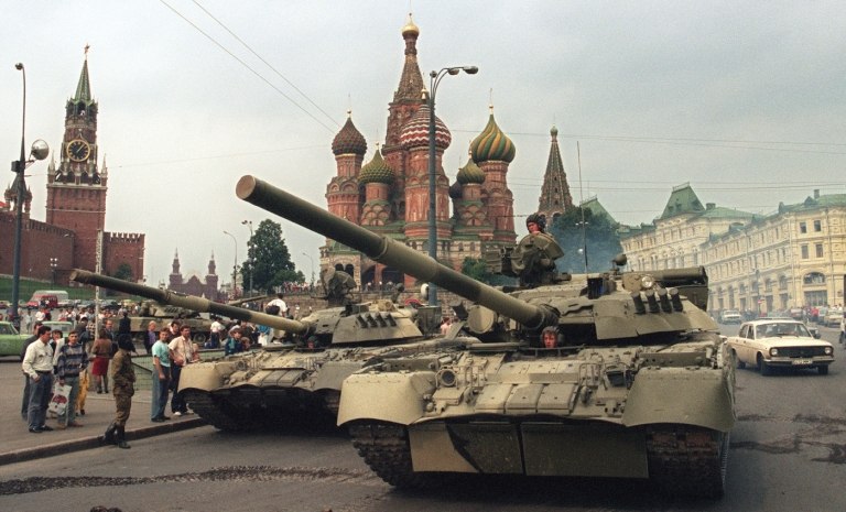 Upplösning av Sovjetunionen Rysslands foton