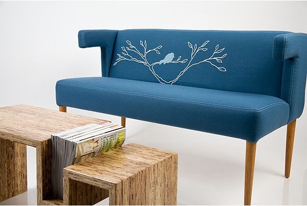 Blue Couch-Pure Designer Soffa