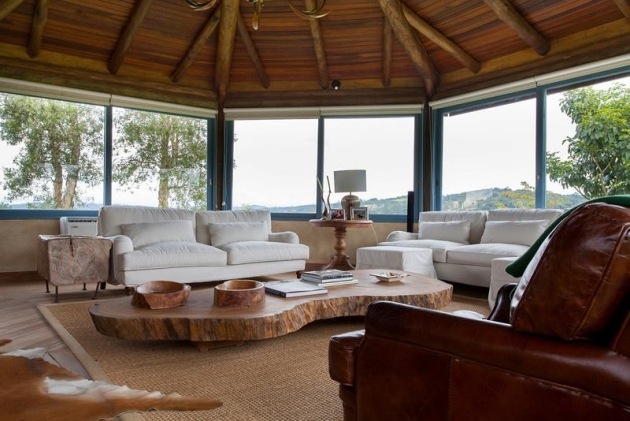 Naturliga trämöbler Tora Brasil massivt soffbord moderna möbler