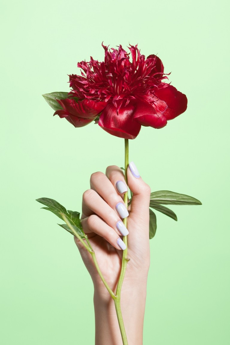 Nageldesign för våren 2015-lila-lila-pastell-lila-nyanser