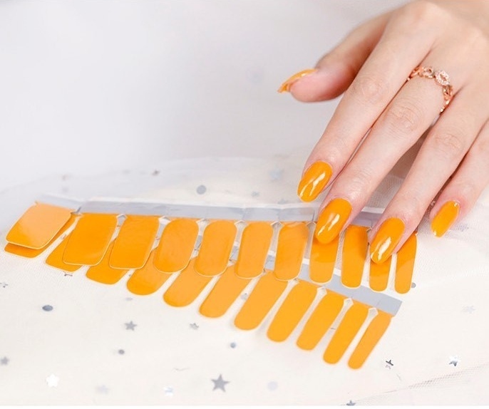Hur man klibbar nagelfolier instruktioner höstspik 2020 nageldesign för korta naglar