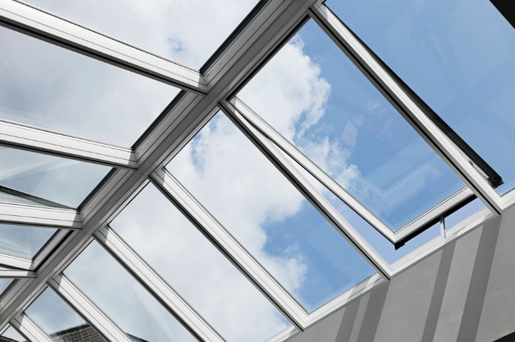 naturlig belysning rum design utkast fönster glas ljus integrera arbetsplats lägenhet hus byggnad takfönster modulär