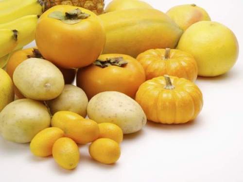 Πορτοκαλί και κίτρινα λαχανικά για ξηρό δέρμα
